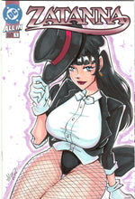 Load image into Gallery viewer, Zatanna Traditional Comic Cover