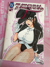 Load image into Gallery viewer, Zatanna Traditional Comic Cover