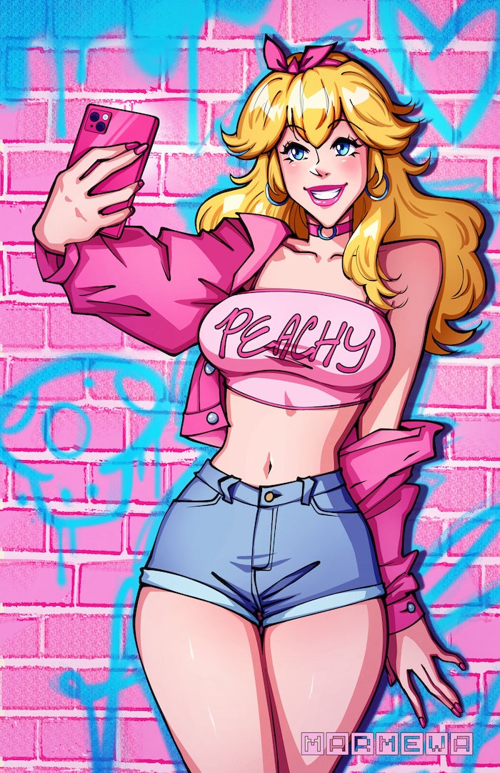 Princess Peach 11x17 Print