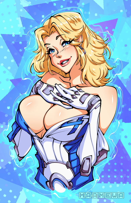 Invisible Woman 11x17 Print