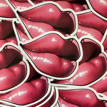 Load image into Gallery viewer, Pink Glossy Lips Sticker