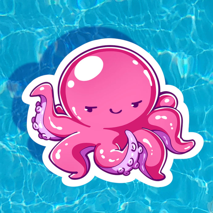 Pokey Octopus Sticker